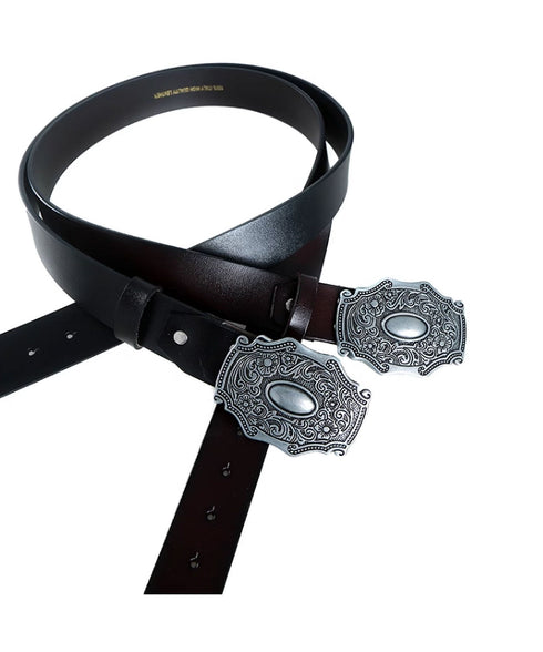Floral Buckle Belt